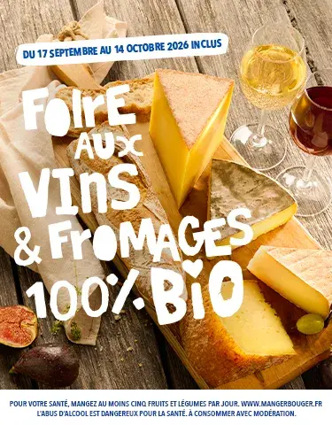 La Foire aux Vins et Fromages Bio